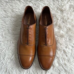 Allen Edmonds Mens Park Avenue Cap Toe Oxford Leather Shoes New Size 13 Narrow